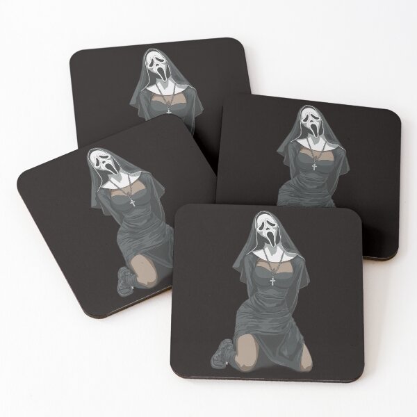 Item preview, spooky nun designed and sold by CursedbyLilith.