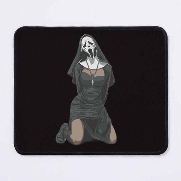 Item preview, spooky nun designed and sold by CursedbyLilith.
