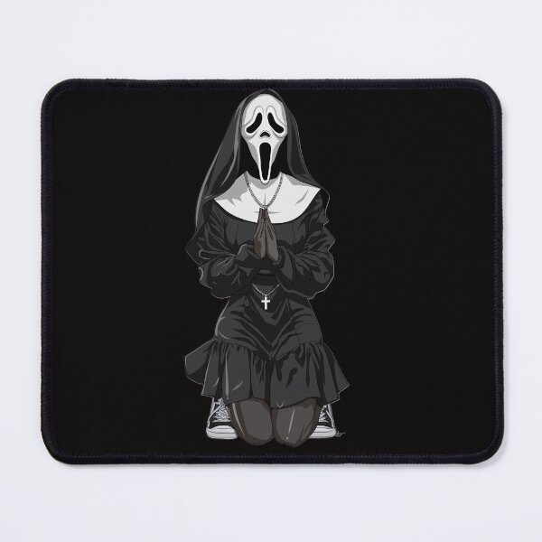 Item preview, spooky nun designed and sold by CursedbyLilith.