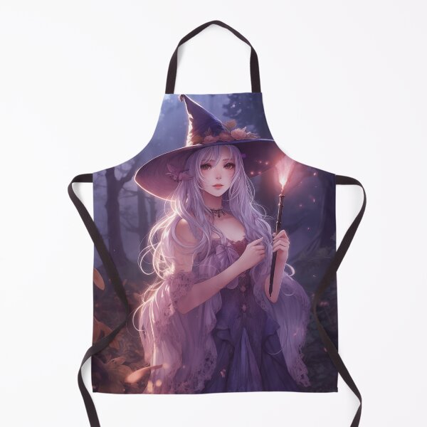 Item preview, Mystical Forest Witch with Glowing Wand designed and sold by Chris349.