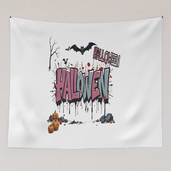 Item preview, halloween graffiti art anime funny hip hop Professional design  designed and sold by atomsama.