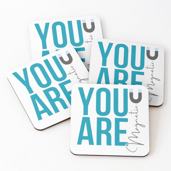 Item preview, You Are Magnetic (teal) designed and sold by HumerusHumor.
