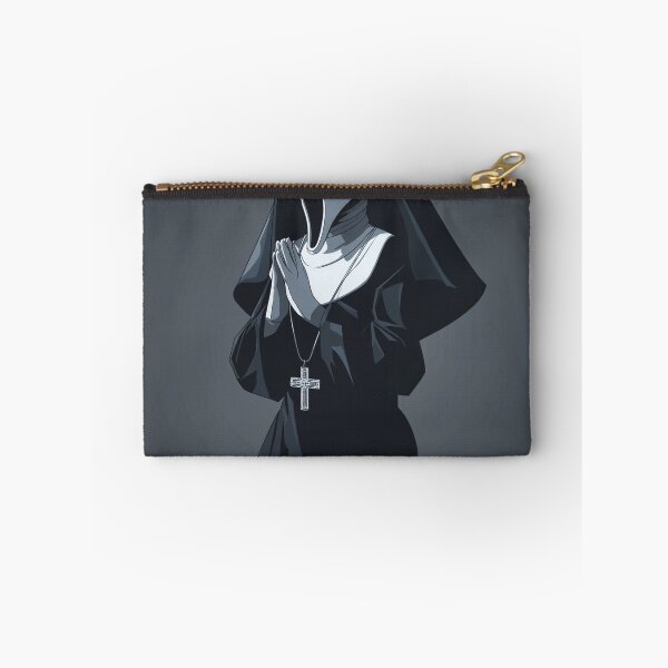 Item preview, spooky nun designed and sold by CursedbyLilith.