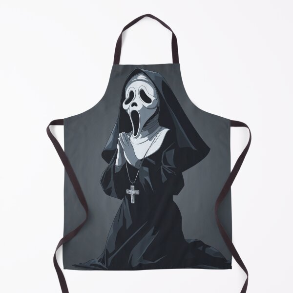 Item preview, spooky nun designed and sold by CursedbyLilith.
