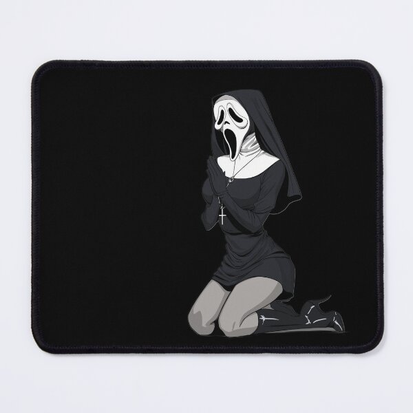 Item preview, spooky nun designed and sold by CursedbyLilith.