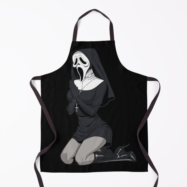 Item preview, spooky nun designed and sold by CursedbyLilith.