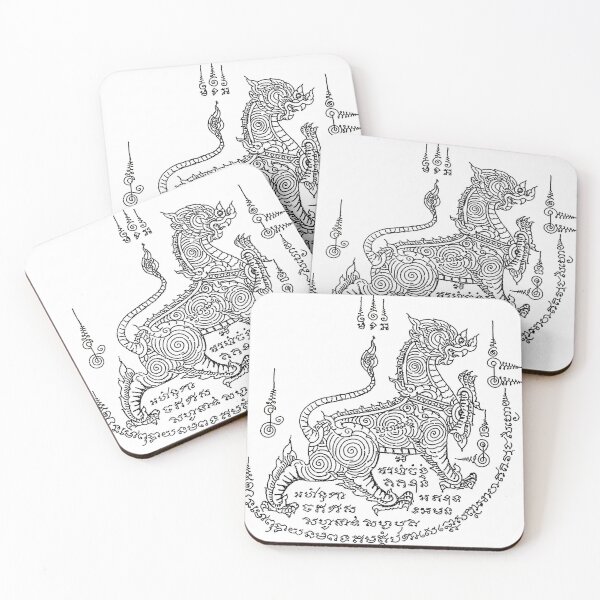Item preview, An Old Thai Magical Design for Protection from Bad Spirits designed and sold by OldThaiArt.