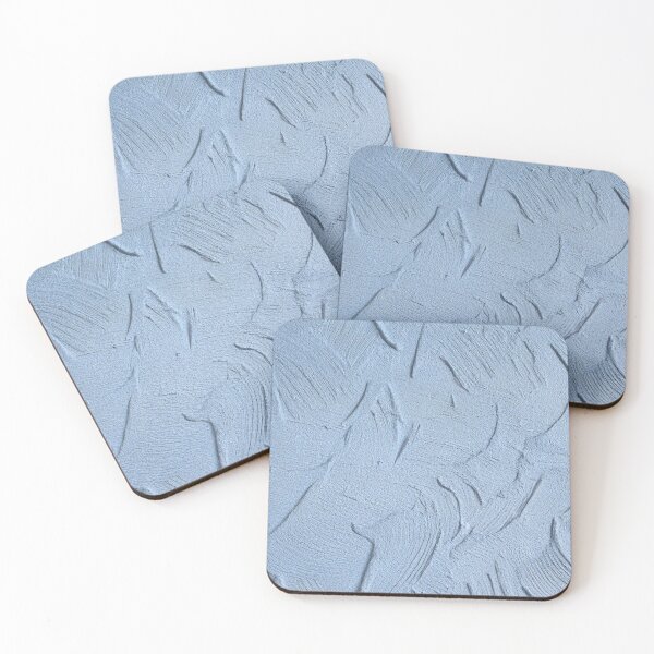 Item preview, Textured blue plaster wall pattern designed and sold by SassyArtistry.
