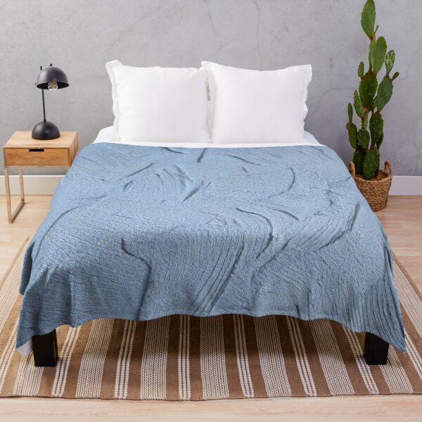 Item preview, Textured blue plaster wall pattern designed and sold by SassyArtistry.