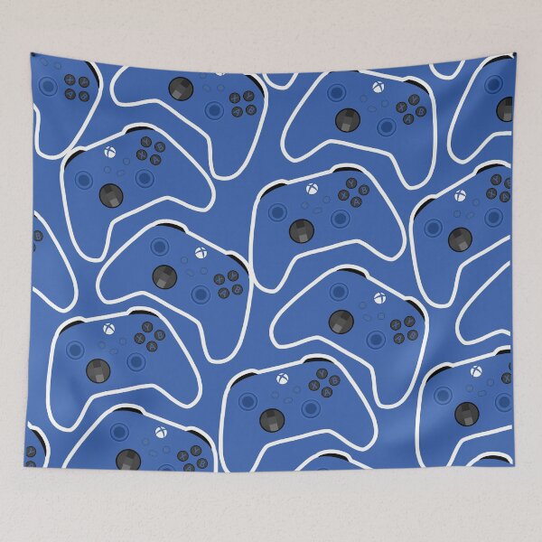 Item preview, Blue Xbox Controller Pattern designed and sold by The Home Of Pink Peach.