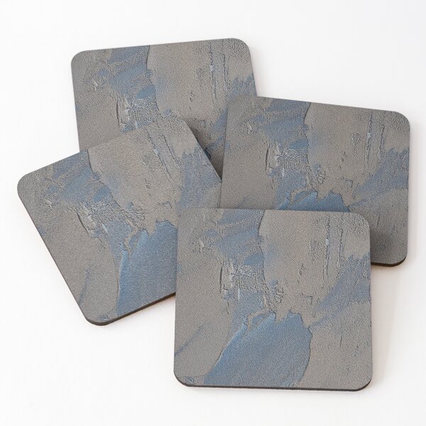 Item preview, Brown and blue plaster wall texture designed and sold by SassyArtistry.