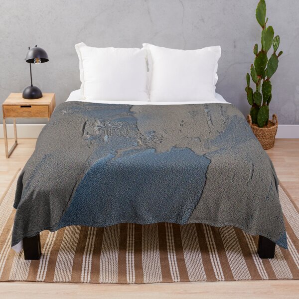 Item preview, Brown and blue plaster wall texture designed and sold by SassyArtistry.