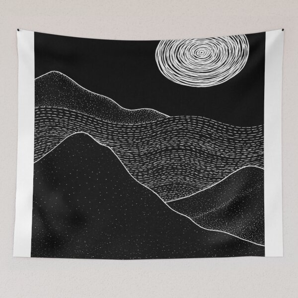 Item preview, Surreal Night Pattern designed and sold by saly55887.