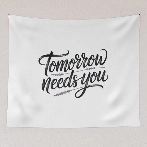 Item preview, Stay Strong: 'Tomorrow Needs You' Mental Health Awareness T-Shirt designed and sold by Clothesbest.