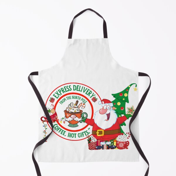 Item preview, “North Pole Express Coffee — ‘Coffee, No Gift’ Elf Delivery | Merry Elves Holiday designed and sold by clickandmagic.
