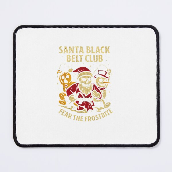 Item preview, Santa Black Belt Club – Skeleton Santa Karate Christmas Classic T-Shirt designed and sold by inkfluenceart.