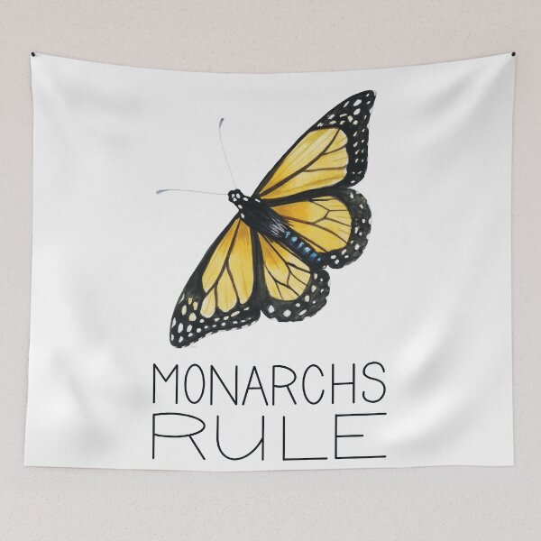 Item preview, Monarch Butterflies Rule designed and sold by LauraWolfArtist.