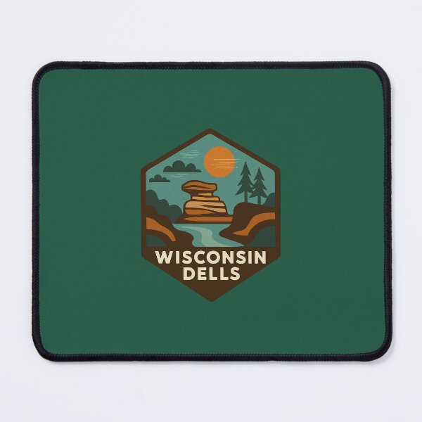 Item preview, Wisconsin Dells  designed and sold by Broken Antler Designs .
