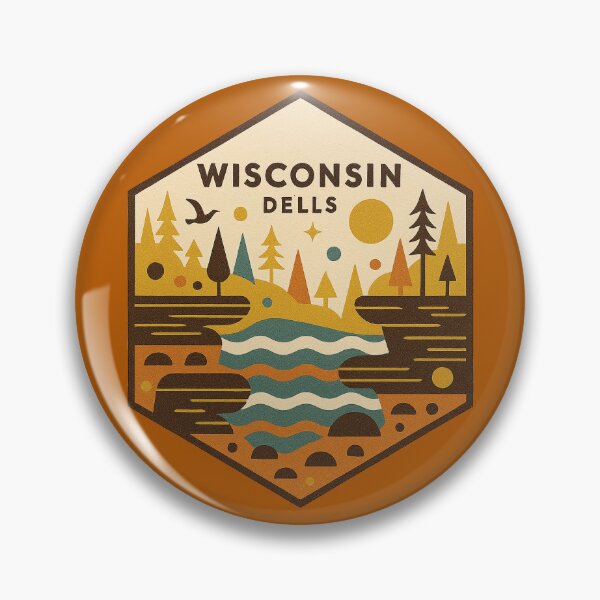 Item preview, Wisconsin Dells  designed and sold by Broken Antler Designs .