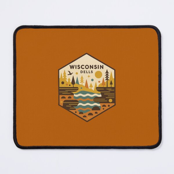 Item preview, Wisconsin Dells  designed and sold by Broken Antler Designs .