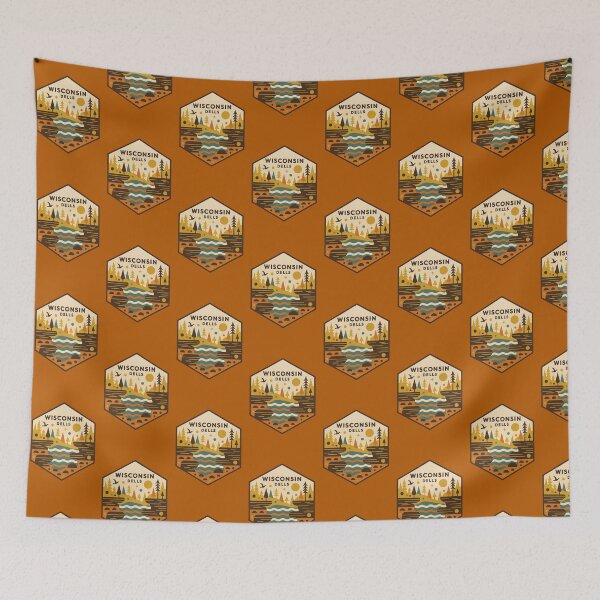 Item preview, Wisconsin Dells  designed and sold by Broken Antler Designs .