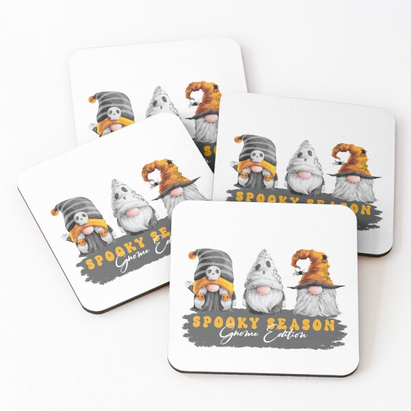 Item preview, Spooky Season Gnome Edition | Cute Halloween Gnomes in Orange & Black designed and sold by SingerNZ.