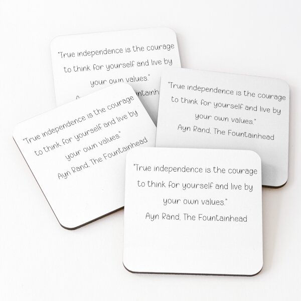 Item preview, Ayn Rand Quotes designed and sold by 4ever-Undaunted.