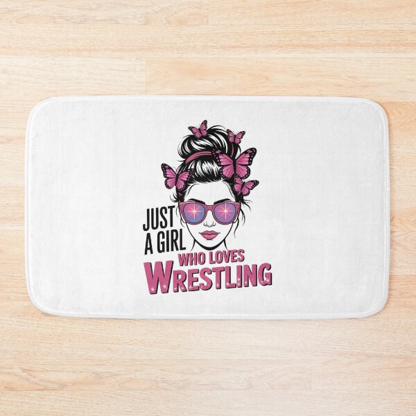 Item preview, Just A Girl Who Loves Wrestling - Wrestler Girl & Women designed and sold by Gogetgiggles.