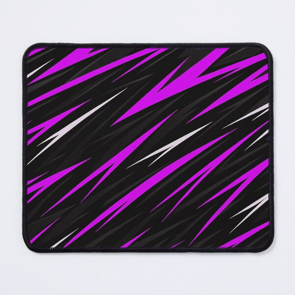 Item preview, Pink and black racing stripes pattern designed and sold by SassyArtistry.