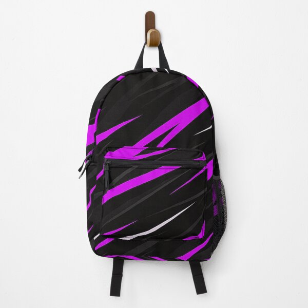 Item preview, Pink and black racing stripes pattern designed and sold by SassyArtistry.