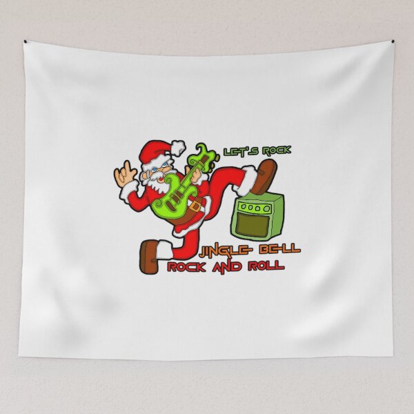 Item preview, Santa Claus Rock and Roll designed and sold by fantasmahappy.