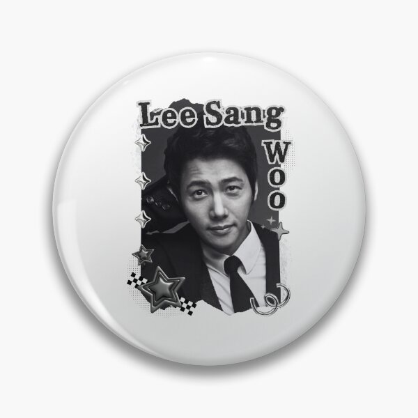 Item preview, Lee Sang-woo (이상우) Korean Actor Kdrama Black and White Collage Digital Art Portrait designed and sold by AJUNICE STUDIO.