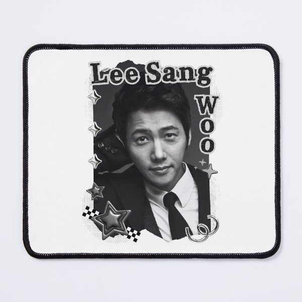 Item preview, Lee Sang-woo (이상우) Korean Actor Kdrama Black and White Collage Digital Art Portrait designed and sold by AJUNICE STUDIO.