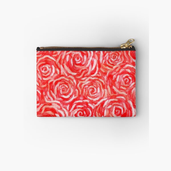 Item preview, Red rose swirl pattern designed and sold by SassyArtistry.