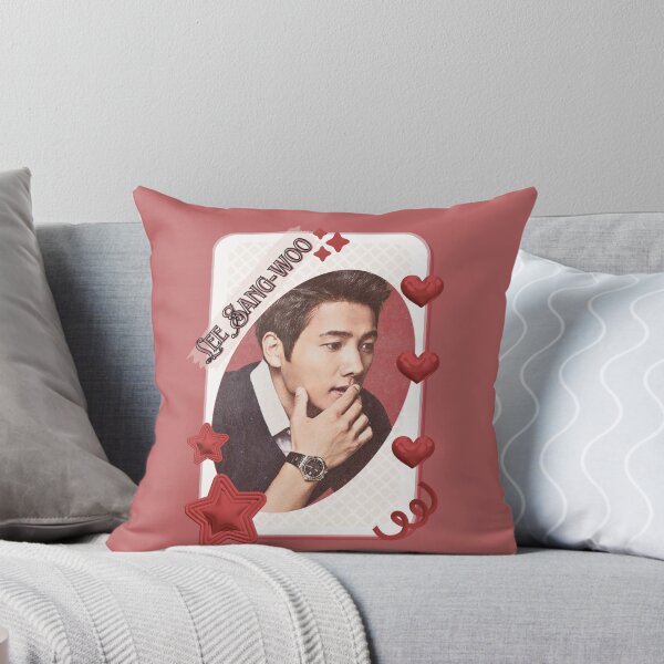 Item preview, Lee Sang-woo (이상우)) Korean Actor Kdrama Card Red Aesthetic Collage Design designed and sold by AJUNICE STUDIO.