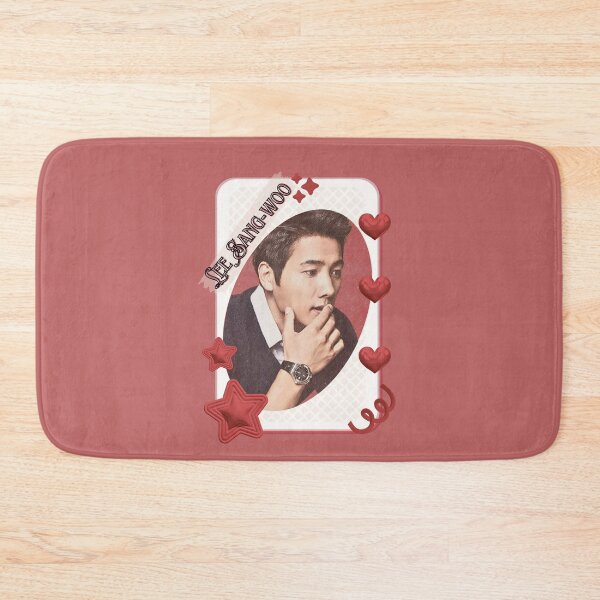 Item preview, Lee Sang-woo (이상우)) Korean Actor Kdrama Card Red Aesthetic Collage Design designed and sold by AJUNICE STUDIO.