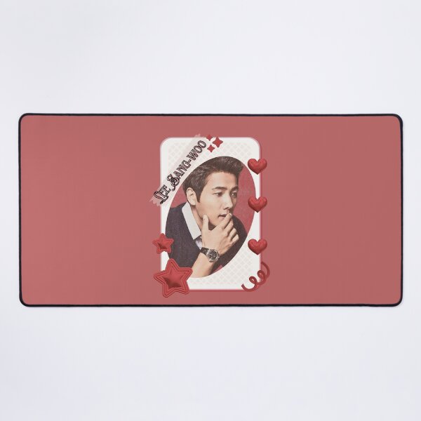 Item preview, Lee Sang-woo (이상우)) Korean Actor Kdrama Card Red Aesthetic Collage Design designed and sold by AJUNICE STUDIO.
