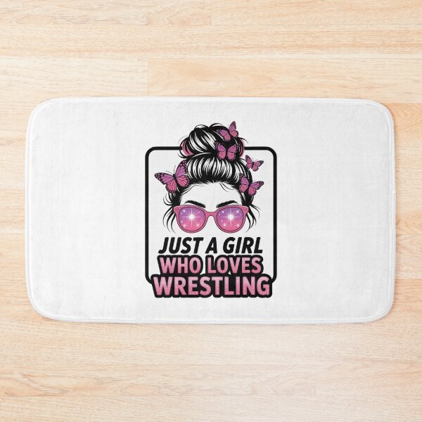 Item preview, Just A Girl Who Loves Wrestling - Wrestler Girl & Women designed and sold by Gogetgiggles.