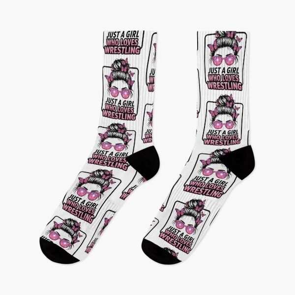 Item preview, Just A Girl Who Loves Wrestling - Wrestler Girl & Women designed and sold by Gogetgiggles.