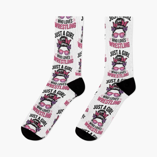 Item preview, Just A Girl Who Loves Wrestling - Wrestler Girl & Women designed and sold by Gogetgiggles.