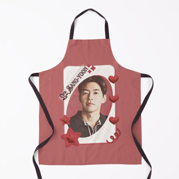 Item preview, Lee Sang-yoon (이상윤) Korean Actor Kdrama Card Red Aesthetic Collage Design designed and sold by AJUNICE STUDIO.
