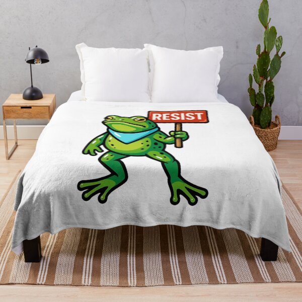Item preview, RESIST Frog – Portland Protest Inspired Design designed and sold by medarabon04.