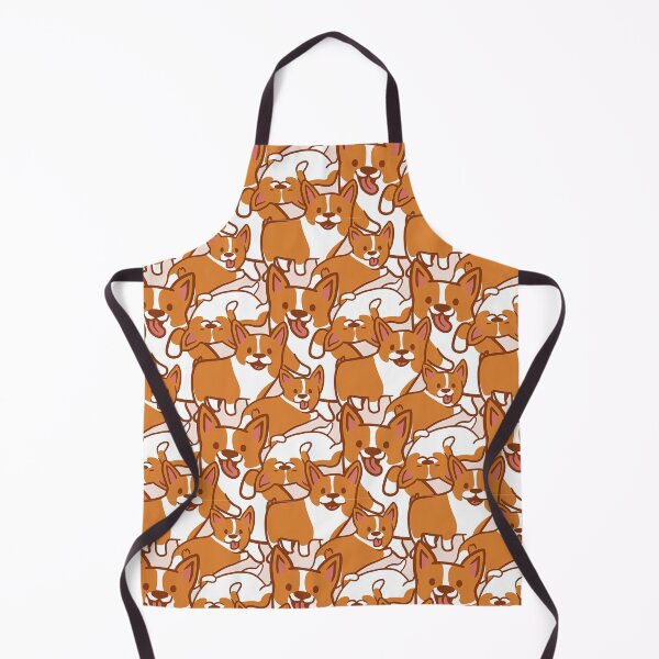 Item preview, Corgi Dog Pattern, Corgi Dog Seamless Pattern, Corgi Dog designed and sold by graphic-genie.