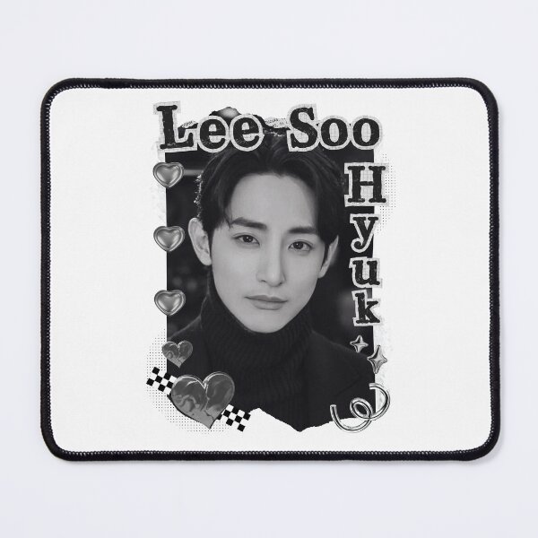 Item preview, Lee Soo-hyuk (이수혁)) Korean Actor Kdrama Black and White Collage Digital Art Portrait designed and sold by AJUNICE STUDIO.