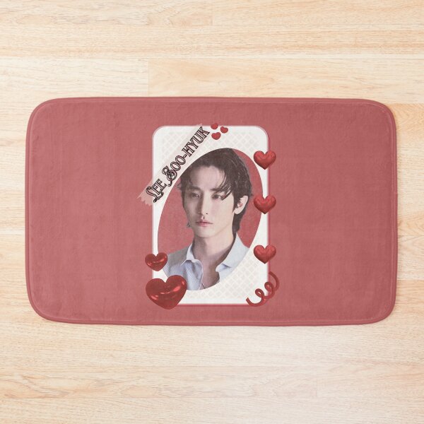 Item preview, Lee Soo-hyuk (이수혁) Korean Actor Kdrama Card Red Aesthetic Collage Design designed and sold by AJUNICE STUDIO.