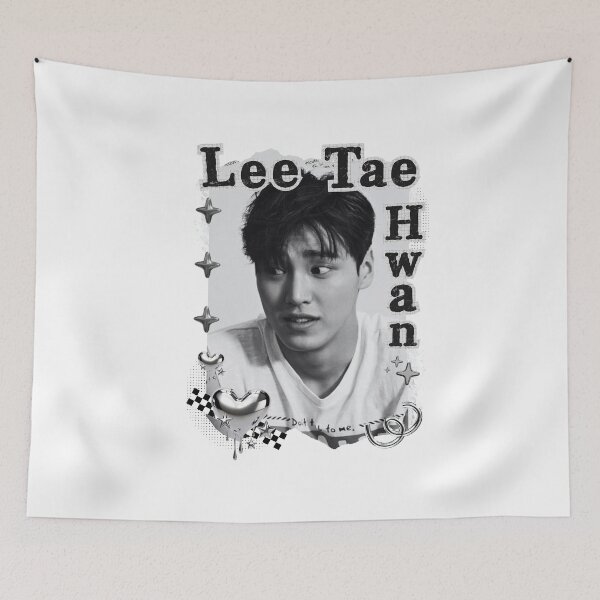 Item preview, Lee Tae-hwan (이태환) Korean Actor Kdrama Black and White Collage Digital Art Portrait designed and sold by AJUNICE STUDIO.