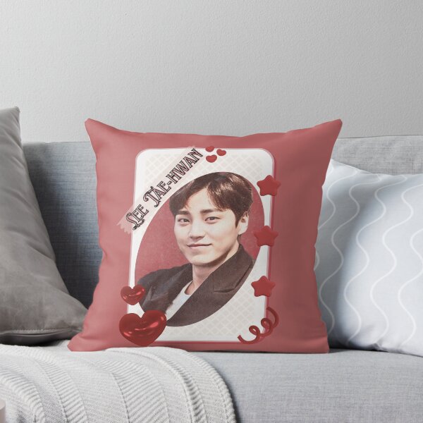 Item preview, Lee Tae-hwan (이태환) Korean Actor Kdrama Card Red Aesthetic Collage Design designed and sold by AJUNICE STUDIO.