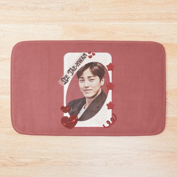 Item preview, Lee Tae-hwan (이태환) Korean Actor Kdrama Card Red Aesthetic Collage Design designed and sold by AJUNICE STUDIO.