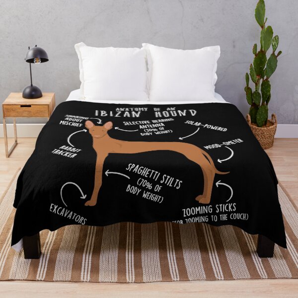Item preview, Ibizan Hound Dog Anatomy designed and sold by Clara Hollins.