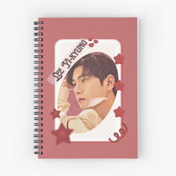 Item preview, Lee Yi-kyung (이이경) Korean Actor Kdrama Card Red Aesthetic Collage Design designed and sold by AJUNICE STUDIO.
